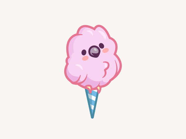 Cotton Candy identity mark fun icon happy illustration character brand.png