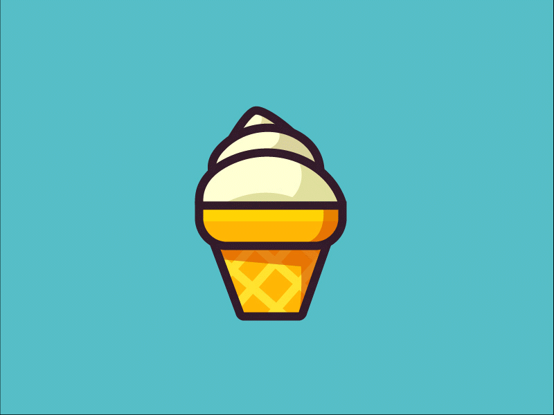 Hermit Crab cute icecream animal hermit animation gif.gif