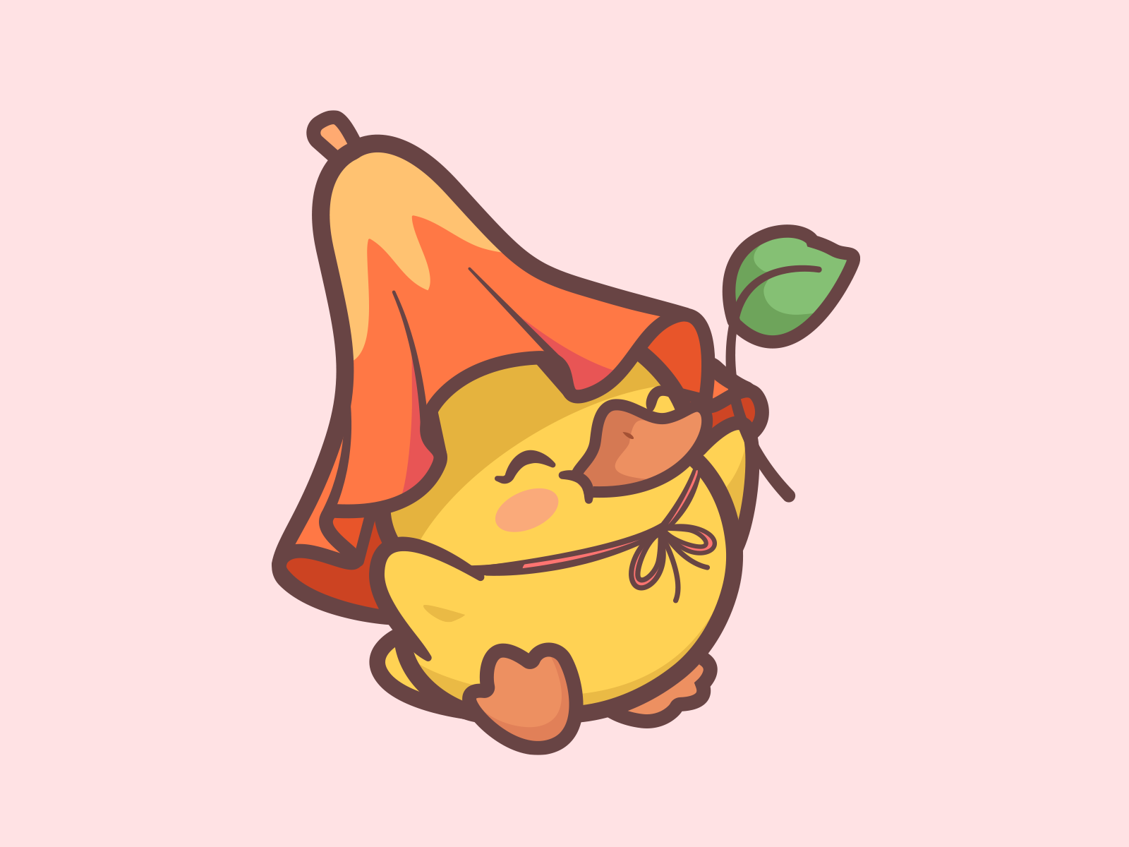 Little Duck character colorful smile friendly happy cute brand brandin.png