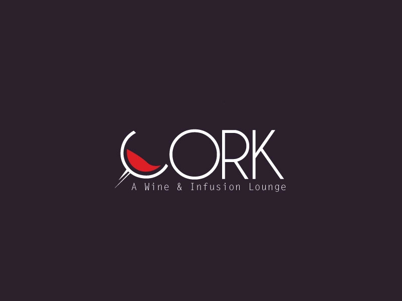 Cork Logo logotype lounge elegant logo wine.webp