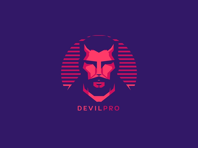 Devil Pro2 strong man logo man black and white logo professional devil.webp