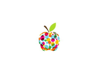 Colorfruit fruit logo colorful 3d dots transparency unused.webp