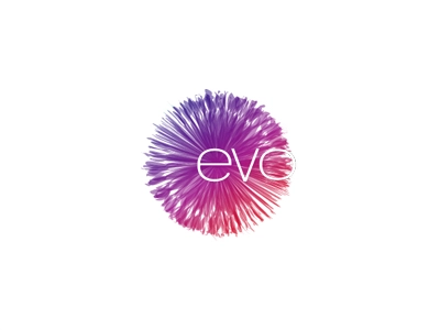 Evo fashion flower thread ideas creative logo gradient pink almosh82 d.webp