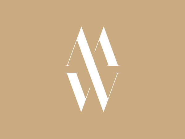 MW identity logotype minimal clothing label fashion monogram wordmark.webp