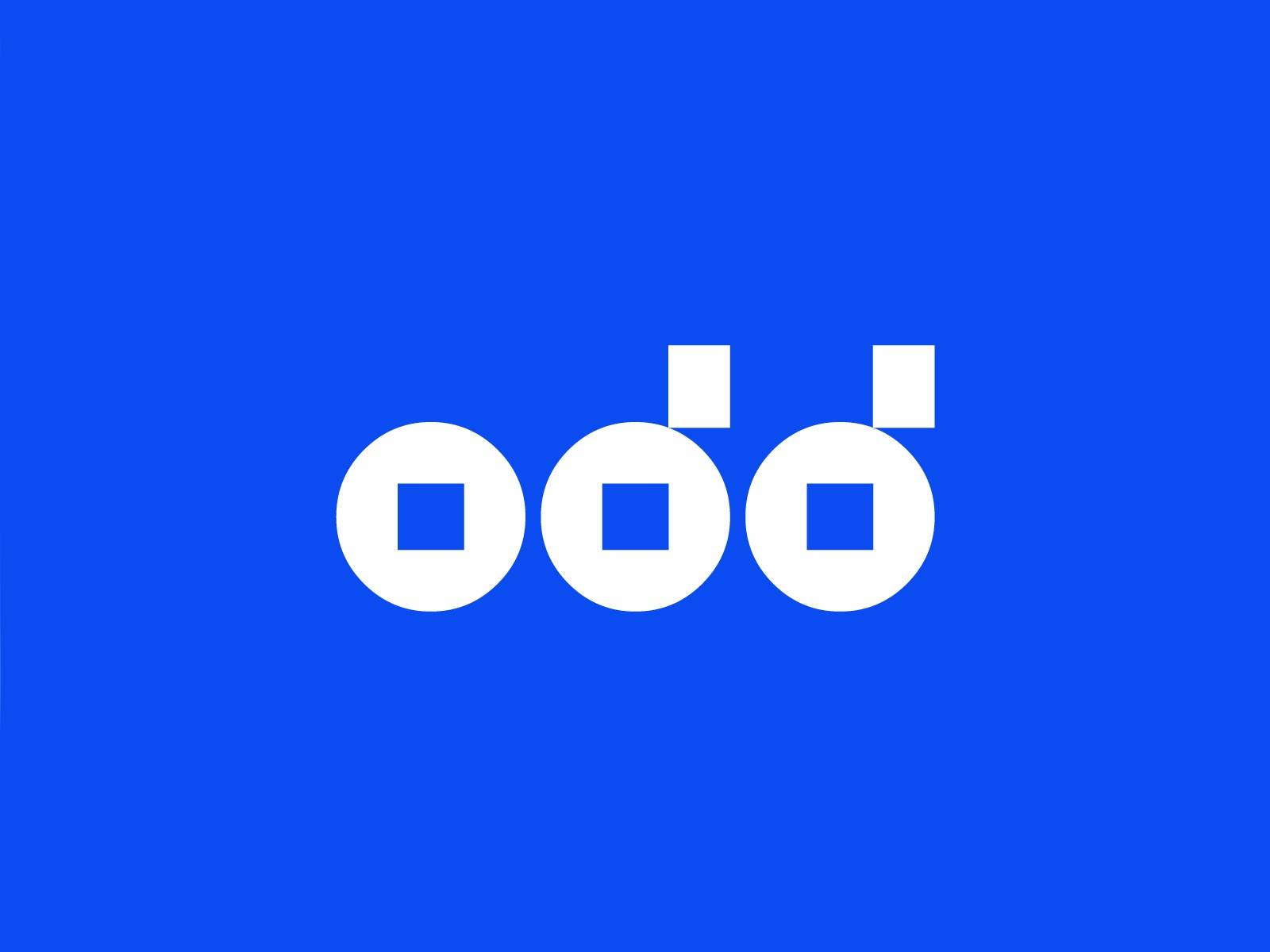 Odd Logo logotypes geometric wordmark logo shapes minimal odd app word.jpg