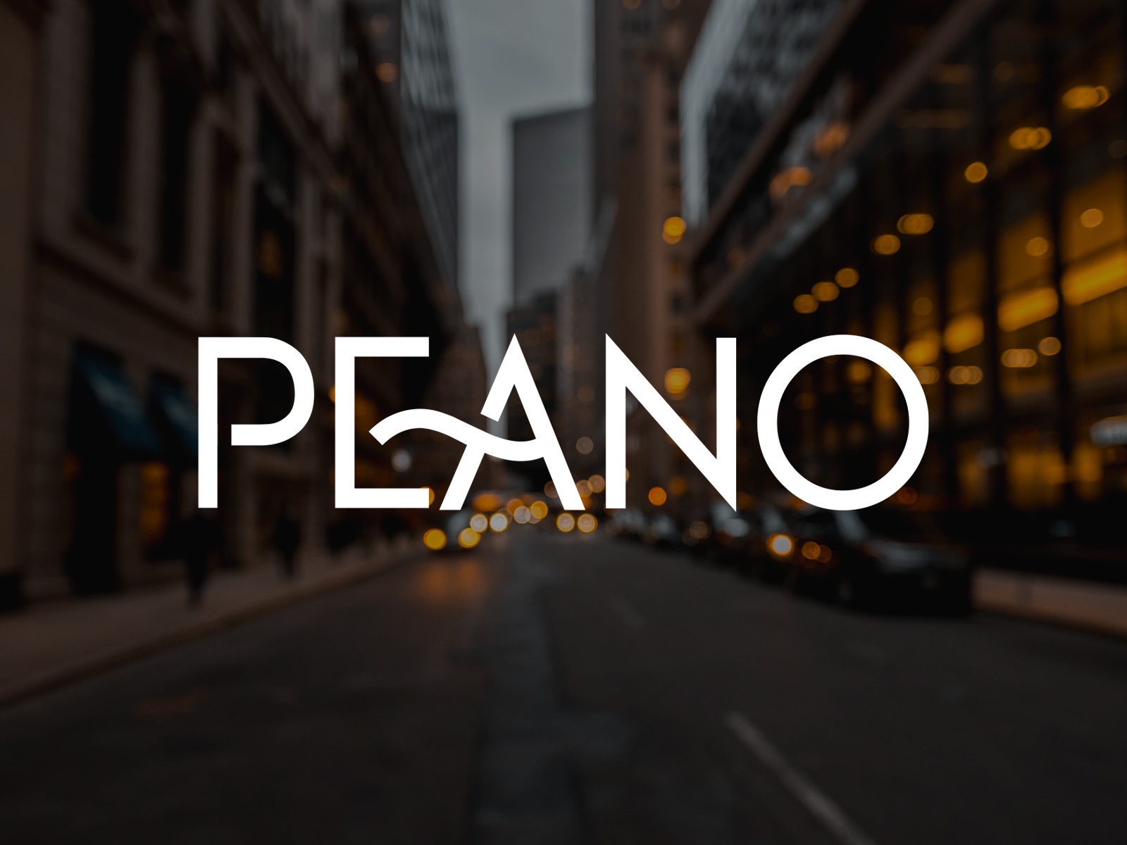 Peano finance trust wave wordmark ux ui typography design app logodesi.jpg