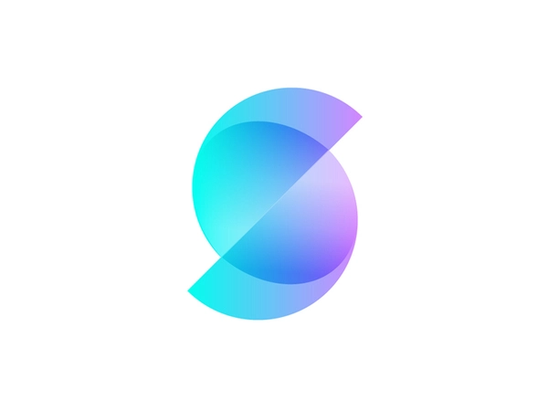 S Logo s colorful transparency gradient 3d logo.webp