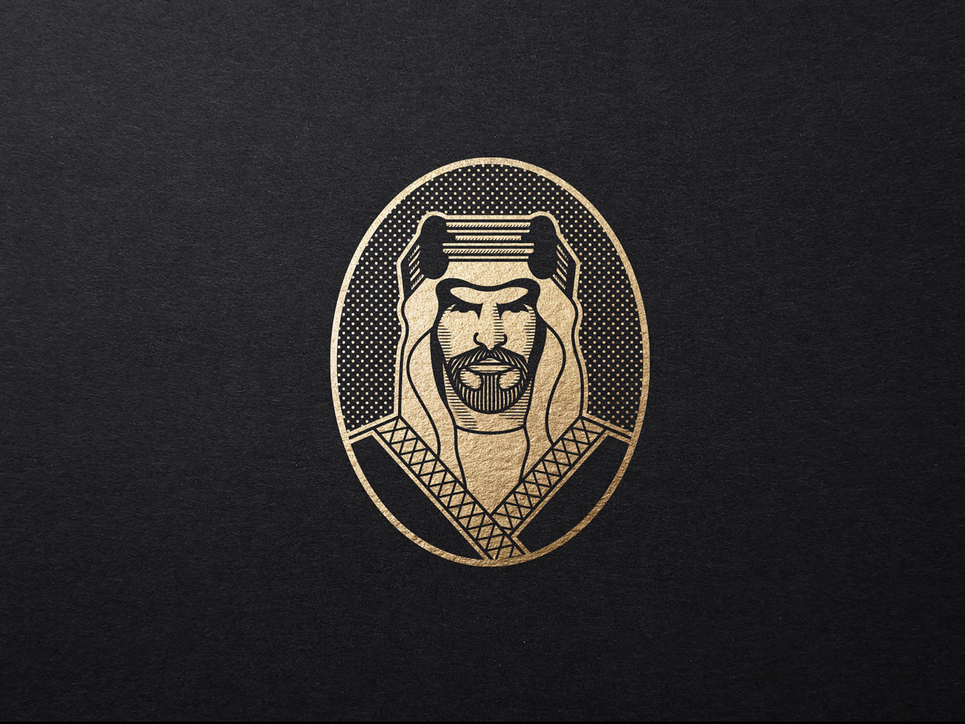 Sheikh Logo Concept face masculine man beard portrait saudi dubai roya.jpg