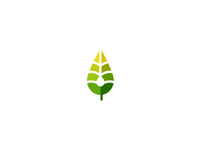 Wip tree pen water drop writer donate colorful green logo.webp