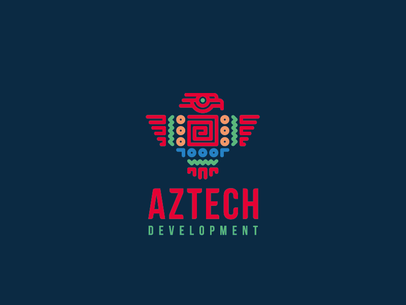 Aztech concept eagle bird aztec logo.png