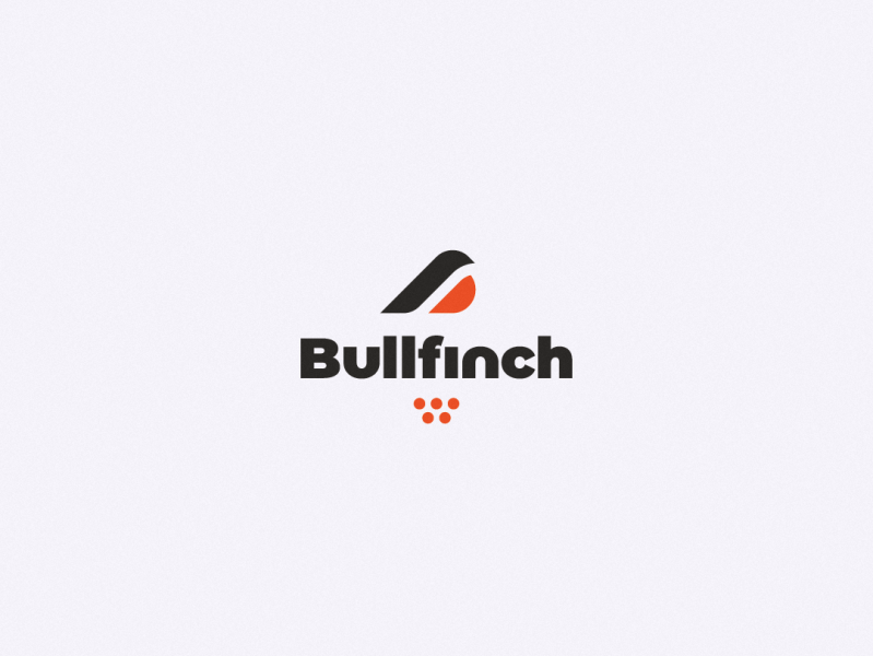 Bullfinch concept bullfinch bird logo.png