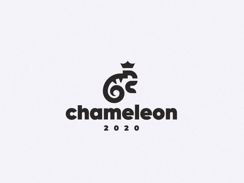 chameleon lizard concept logo chameleon.png
