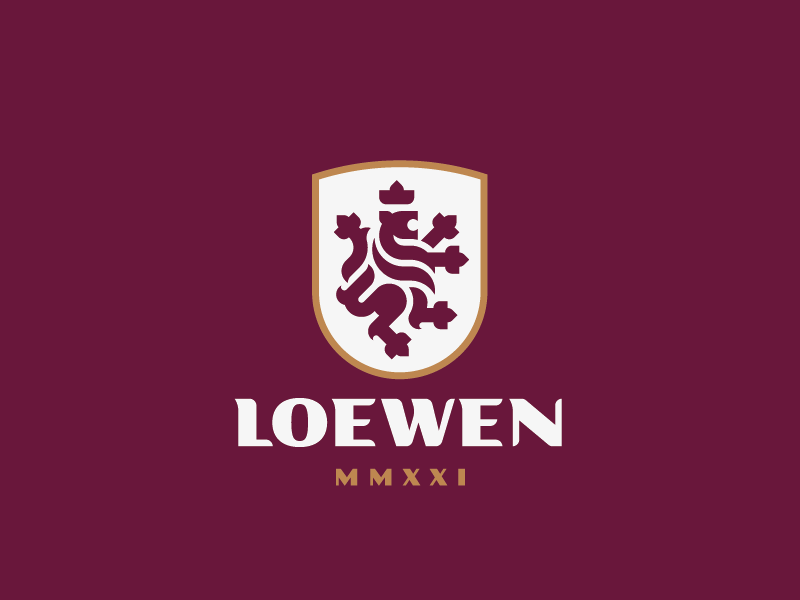 Loewen crest lion logo.png