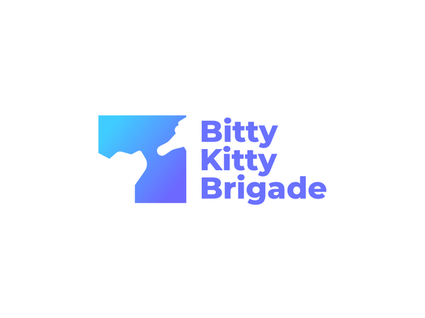 Bitty Kitty Brigade pet animal negative space cute nipple team shelter.png