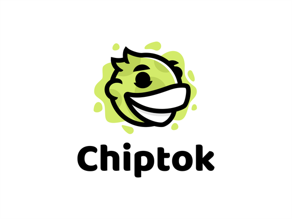 Chiptok flycatcher predator flower plant character illustration logo.png