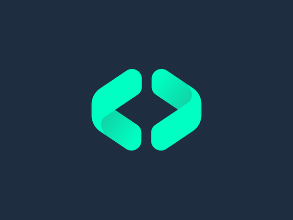 Code logo arrow gradient programmer program code.png