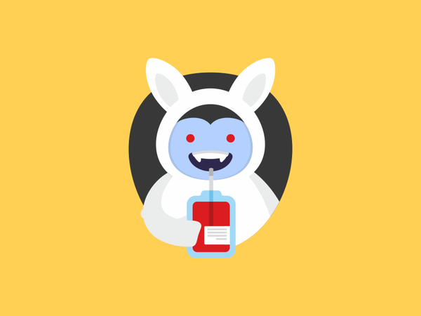 Drabbit costume donor blood teeth halloween bunny drakula illustration.png