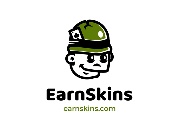 EarnSkins character map soldier military war helmet illustration logo.png