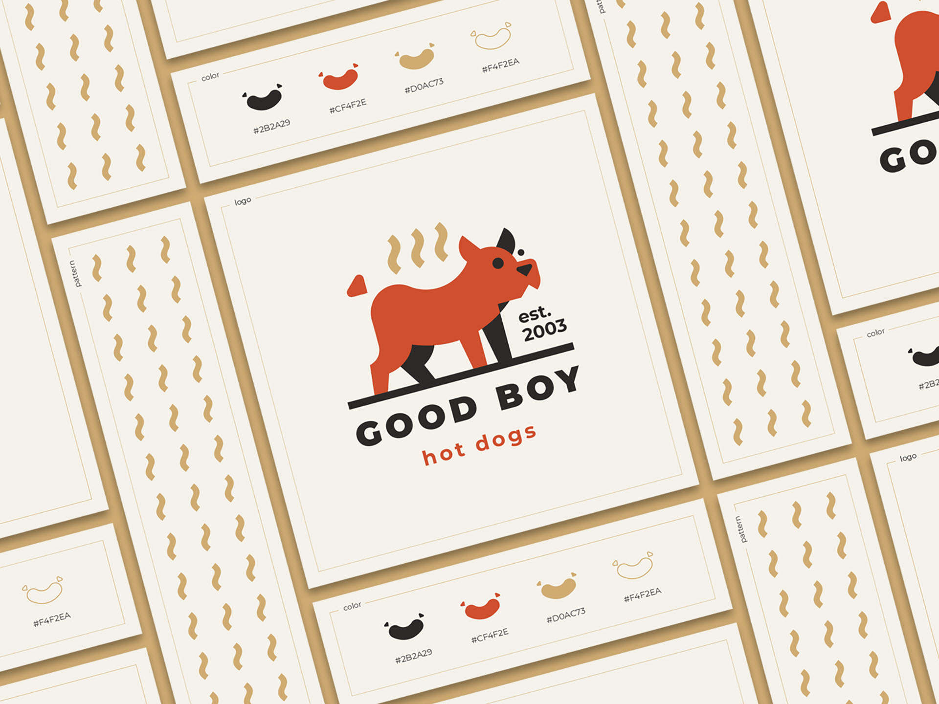 Good Boy fast food food flat steam hot dog sausage animal pet dog bran.jpg