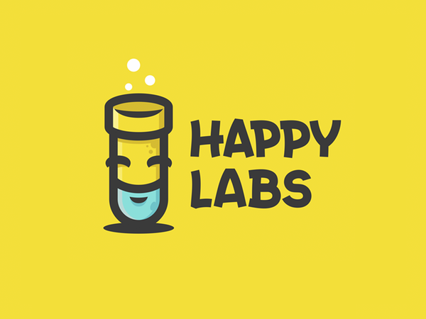 Happy Labs happy chemistry bulb smile laboratory character illustratio.png