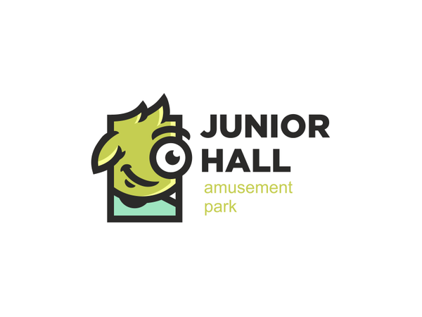 JuniorHall hall junior children park fun frame square logo eye charact.png