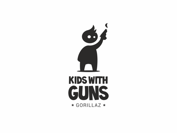 Kids With Guns guns with kids gorillaz song child weapons.png