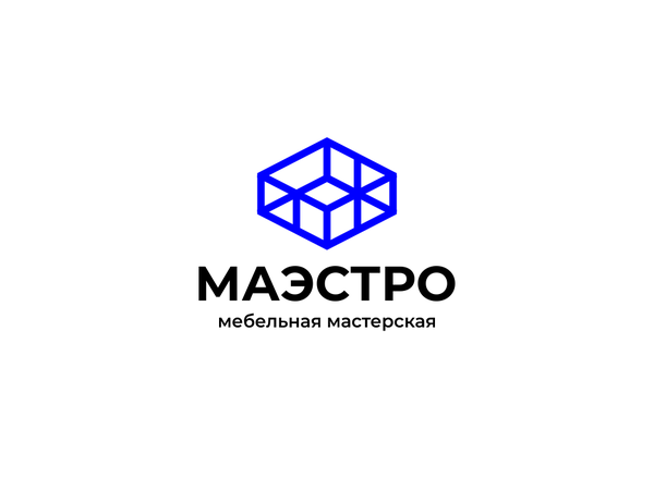 Maestro lines cube workshop furniture stool chair logo.png