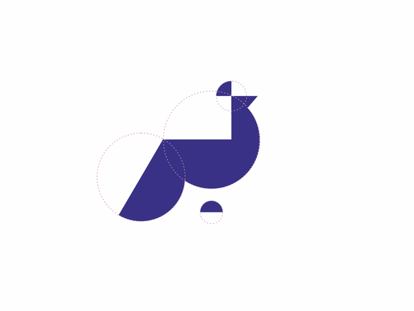 peacock structure crest circumference line peacock bird logo.png
