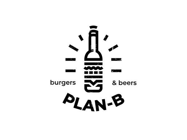 Plan_B grunge lines fast food bar bottle restaurant beer burger illust.png