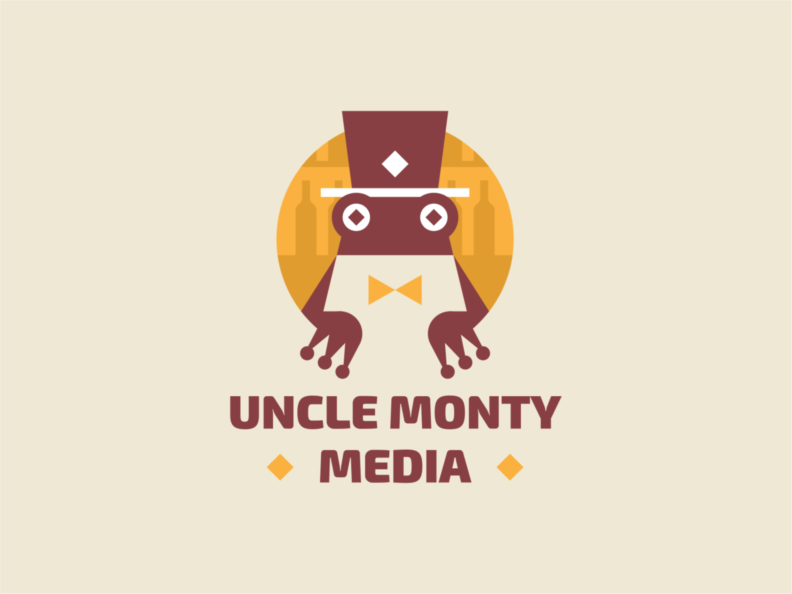 Uncle Monty Media hat cap butterfly aristocrat bottle alcohol bar cart.png