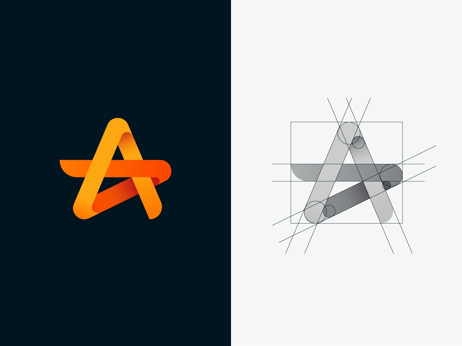 AStar reviews technology loop lettermark a star startup icon monogram.jpg