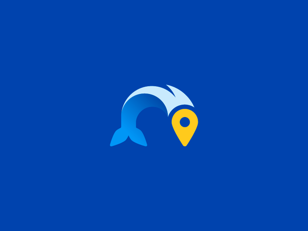 Fishing logo tsanev branding mark identity design logo web trip pin lo-1.webp