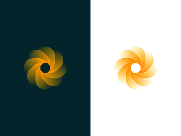 Flower transparency leaf branding design logo flower-1.webp