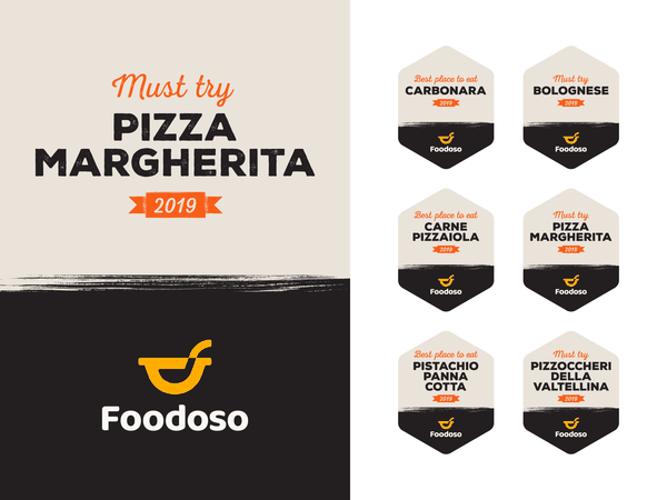 Foodoso Branding startup tasty dishes spoon traditional restaurant bra.png