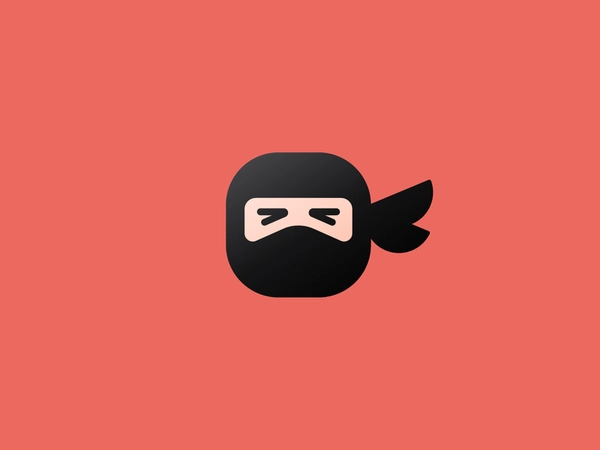 Ninja ninja black belt logo mark face human mask branding martial arts-1.webp