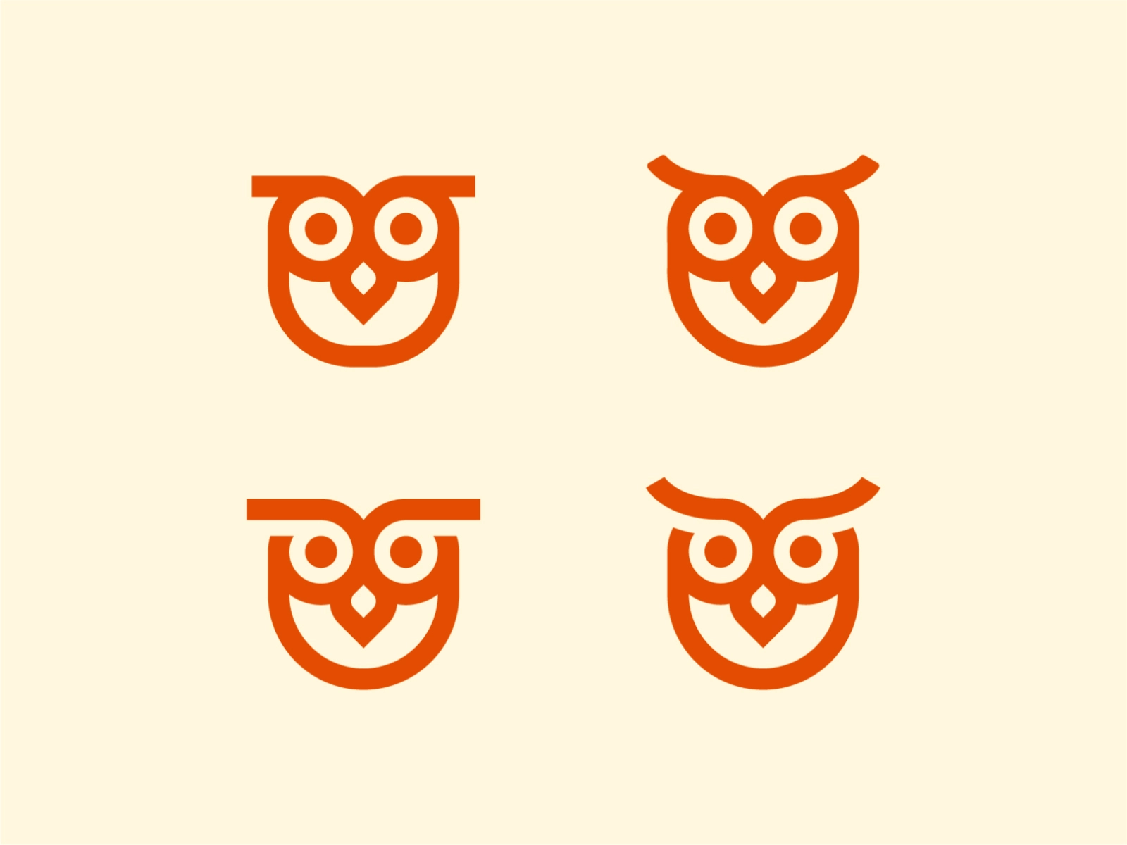 Owl character explorations logo design icon minimal character educatio-1.webp