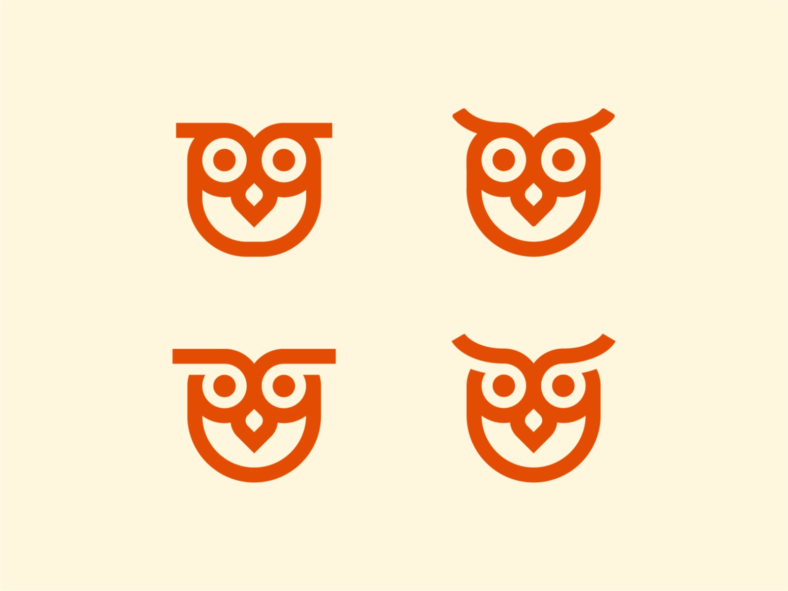 Owl character explorations logo design icon minimal character educatio-2.jpg