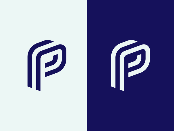 Pact Monogram lines perspective typography letter studio branding desi-2.png