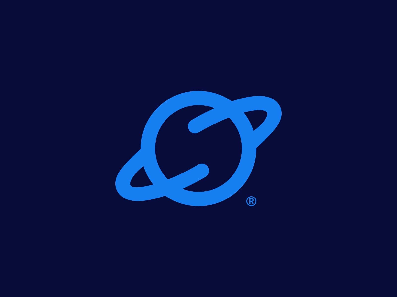 Planet startup symbol planet icon brand identity mark design minimal b.jpg