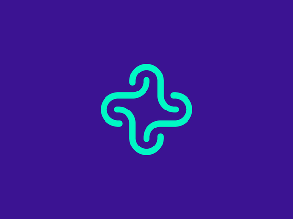 Plus ambigram cross identity branding tsanev medic logo plus ambigram.png