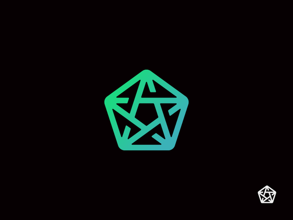 Star pieces connection design symbol logo star.png