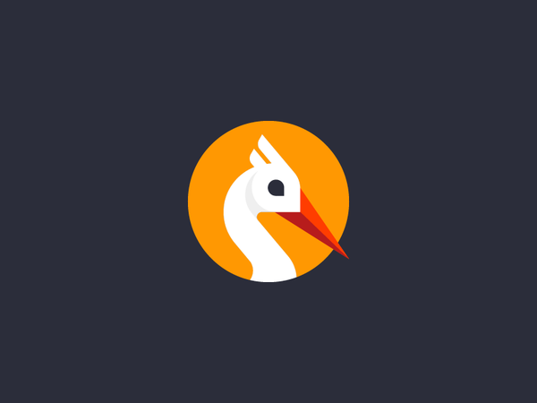 Stork bird tsanev geometry minimal flat logo stork-2.png