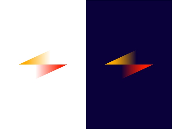 Thunder Projections lighting bolt logo design startup icon illusion pr.jpg