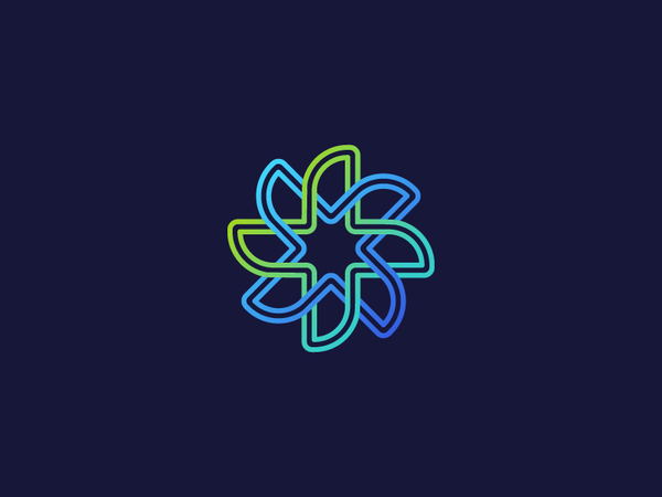 Wind Propeller color icon branding energy propeller wind logo.png