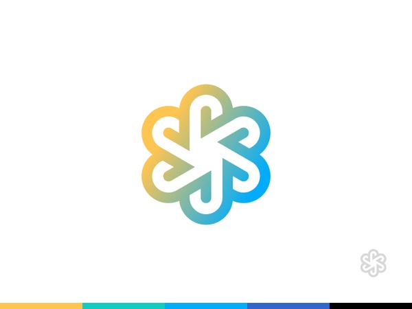 Wip gradient color branding connection united logo hexagon symbol.jpg