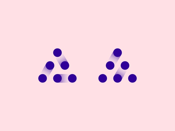 Wip Monograms branding minimal info bit communicate link connection da.jpg