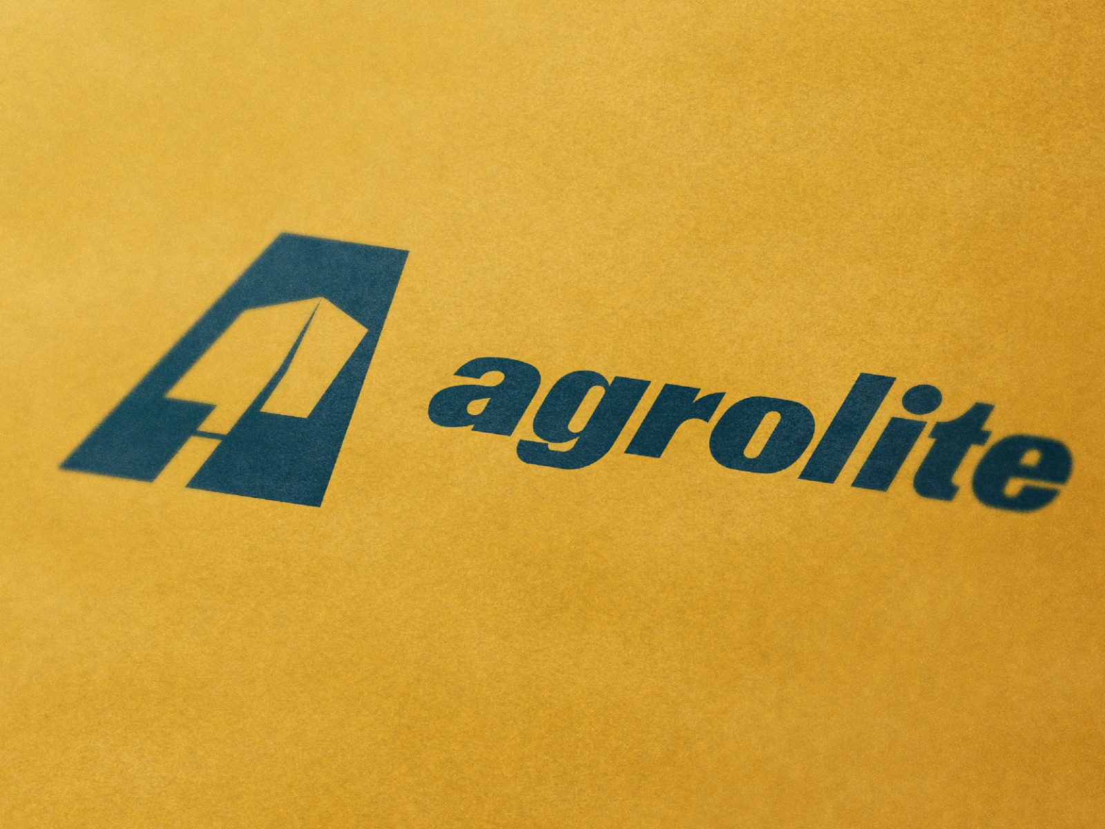 Agrolite a farming shovel icon monogram letter illustration branding m.jpg