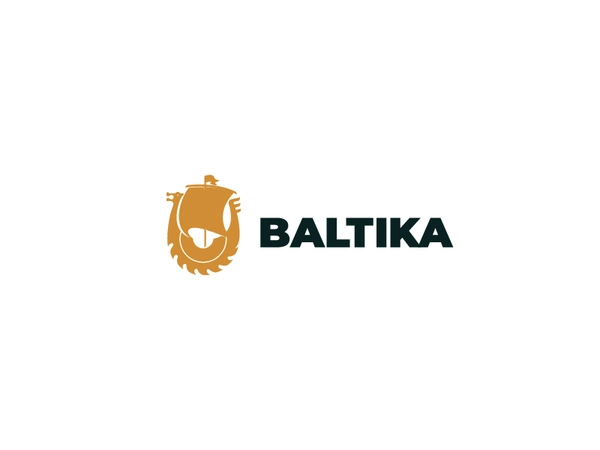 Baltika saws logo brand logo tools viking blade saw ship baltic.webp