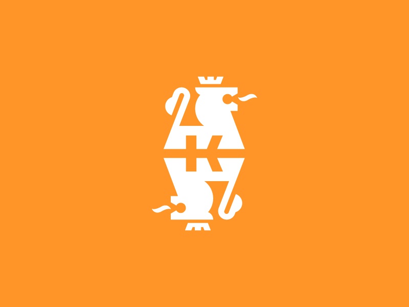 Kingdom accounting tax k crown lion icon brand letter illustration mar.jpg