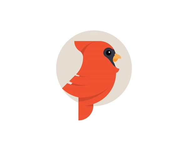 Red Robin illustration bird robin red.webp